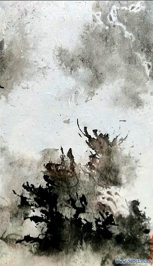墨香里的17岁:方紫印国画意境